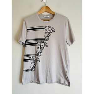 Versace Collection Mens Large Logo Tee
